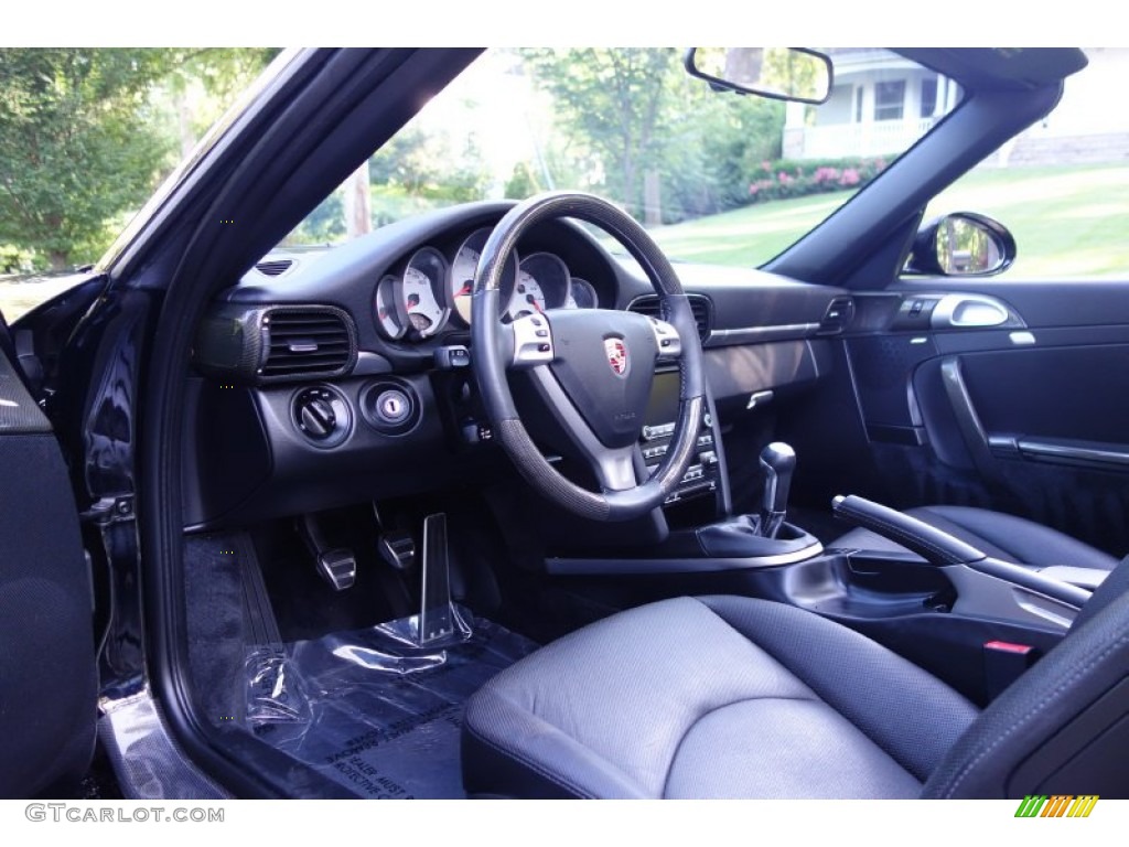 2009 Porsche 911 Carrera S Cabriolet Front Seat Photo #105526970