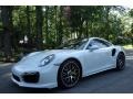 Carrara White Metallic 2015 Porsche 911 Turbo S Coupe