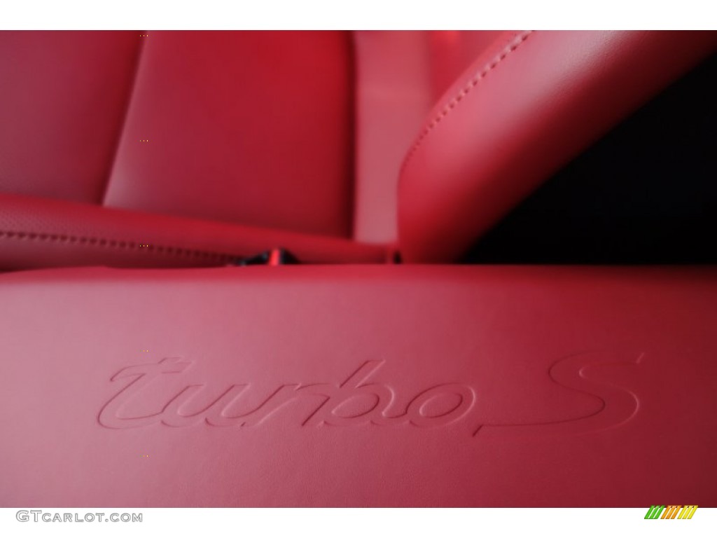 2015 911 Turbo S Coupe - Carrara White Metallic / Black/Garnet Red photo #22