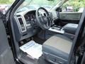 2012 Black Dodge Ram 1500 SLT Quad Cab 4x4  photo #17