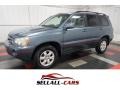 Bluestone Metallic 2003 Toyota Highlander V6 4WD