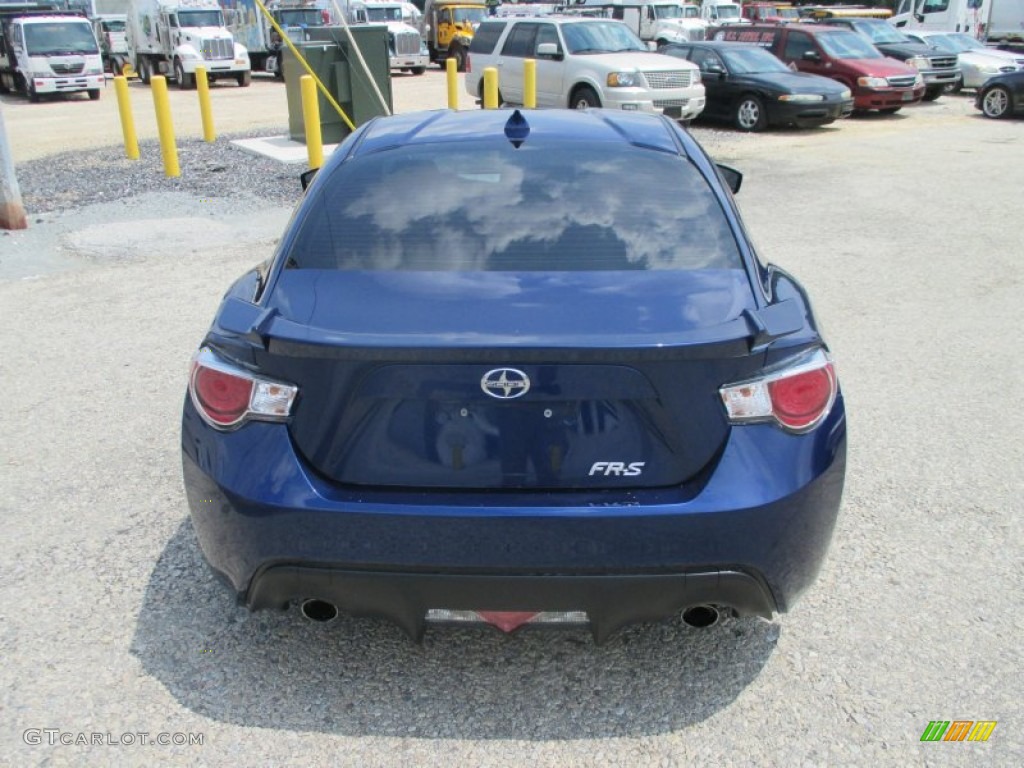 2013 FR-S Sport Coupe - Ultramarine Blue / Black/Red Accents photo #9