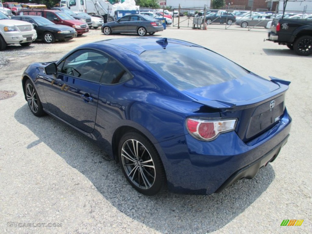 2013 FR-S Sport Coupe - Ultramarine Blue / Black/Red Accents photo #10