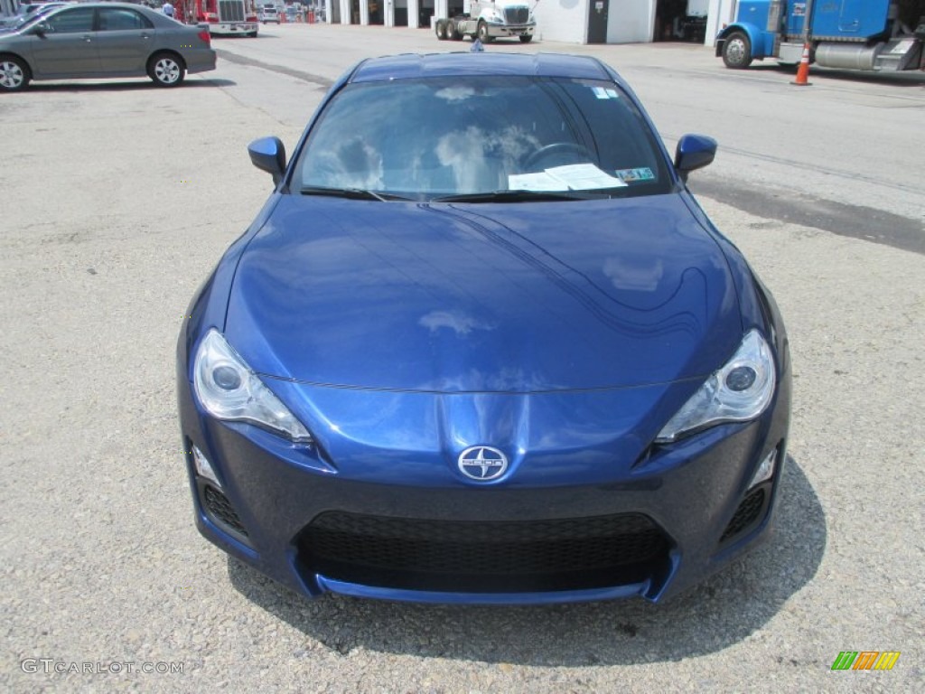 2013 FR-S Sport Coupe - Ultramarine Blue / Black/Red Accents photo #11