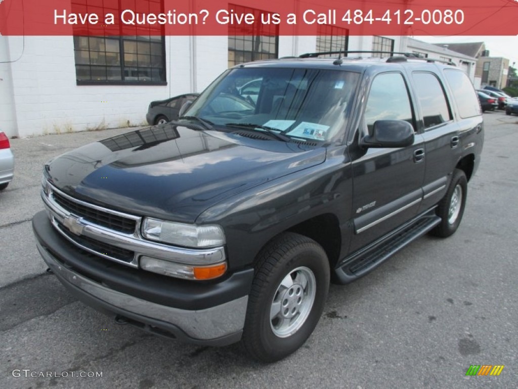 2003 Tahoe LT 4x4 - Dark Gray Metallic / Gray/Dark Charcoal photo #8