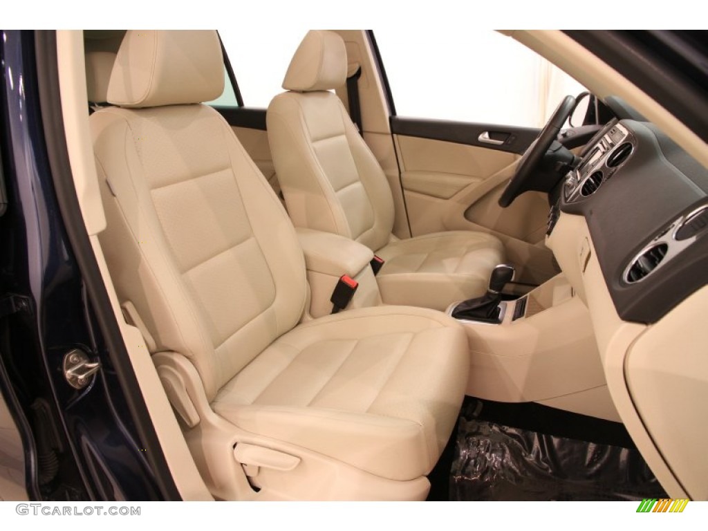 Beige Interior 2012 Volkswagen Tiguan SE 4Motion Photo #105534344