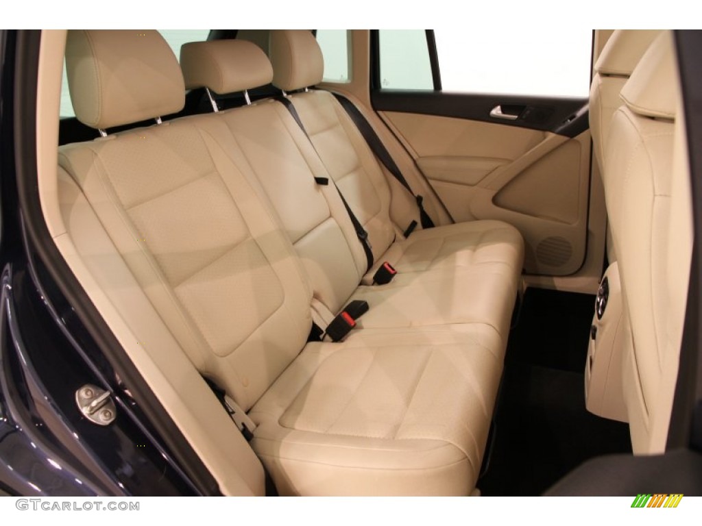 2012 Volkswagen Tiguan SE 4Motion Rear Seat Photo #105534350