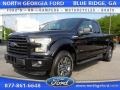 Tuxedo Black Metallic - F150 XLT SuperCab 4x4 Photo No. 1