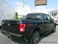 2015 Tuxedo Black Metallic Ford F150 XLT SuperCab 4x4  photo #5