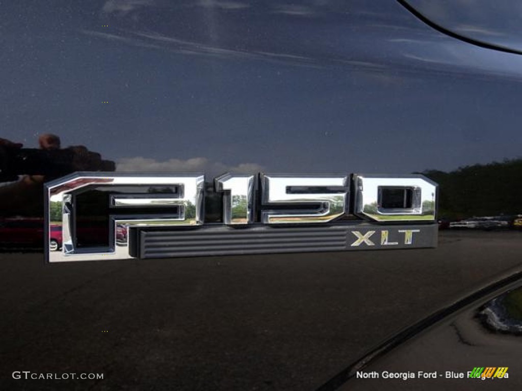 2015 F150 XLT SuperCab 4x4 - Tuxedo Black Metallic / Black photo #36