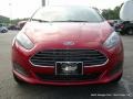 2015 Ruby Red Metallic Ford Fiesta SE Sedan  photo #8