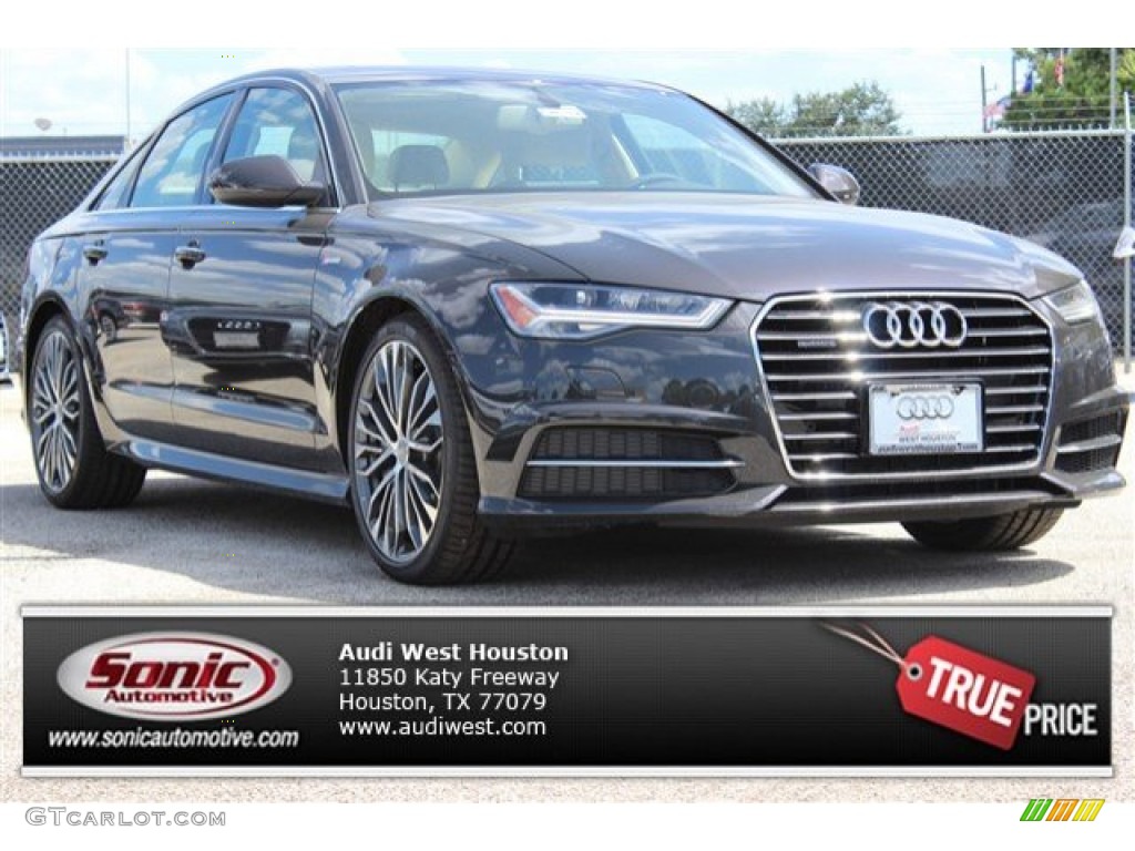 2016 A6 3.0 TFSI Premium Plus quattro - Oolong Grey Metallic / Atlas Beige photo #1