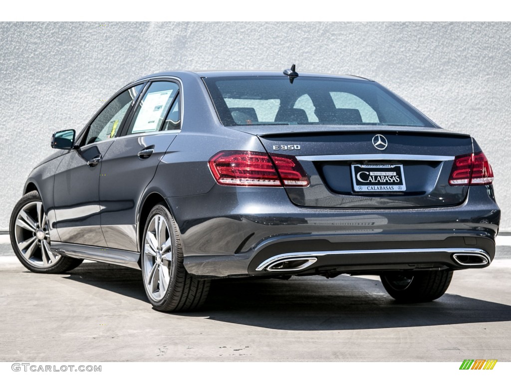 2016 E 350 Sedan - Steel Grey Metallic / Black photo #2