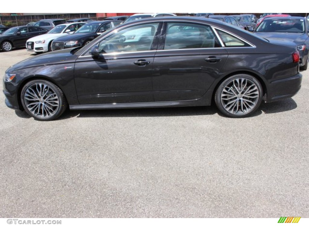 2016 A6 3.0 TFSI Premium Plus quattro - Oolong Grey Metallic / Atlas Beige photo #5