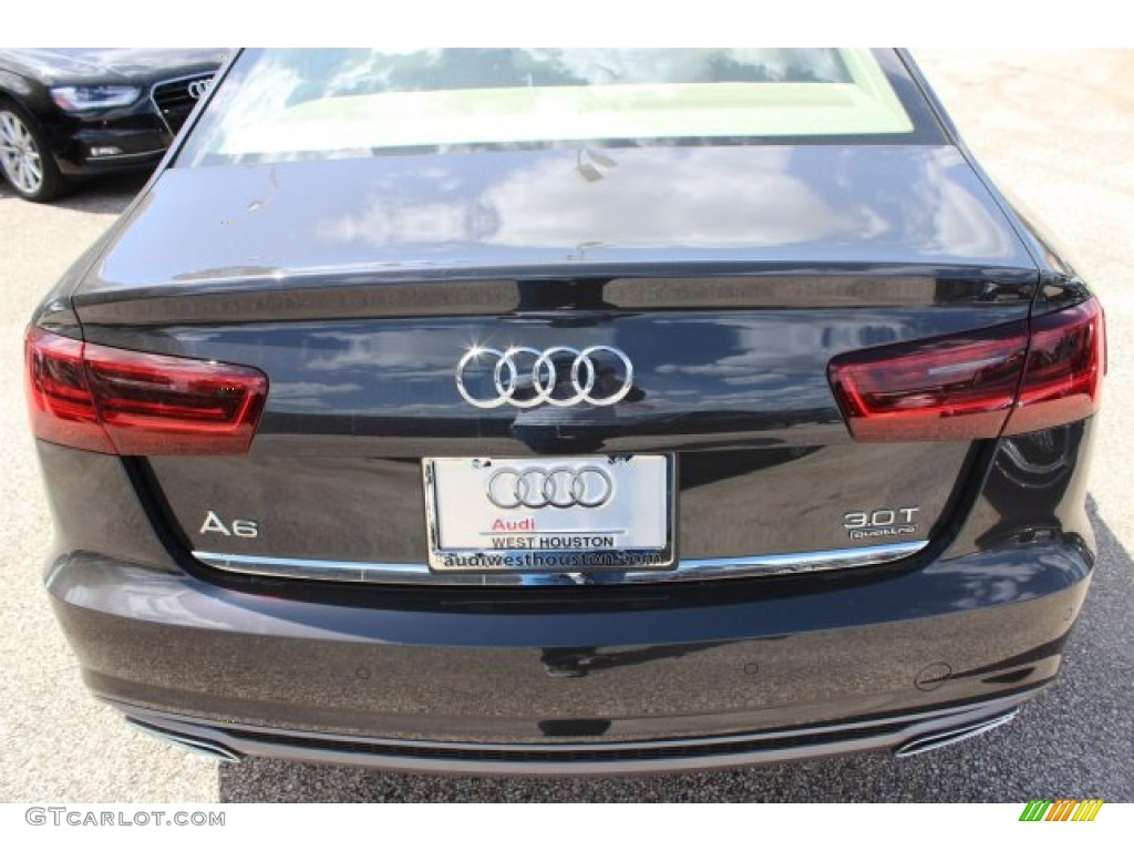 2016 A6 3.0 TFSI Premium Plus quattro - Oolong Grey Metallic / Atlas Beige photo #7