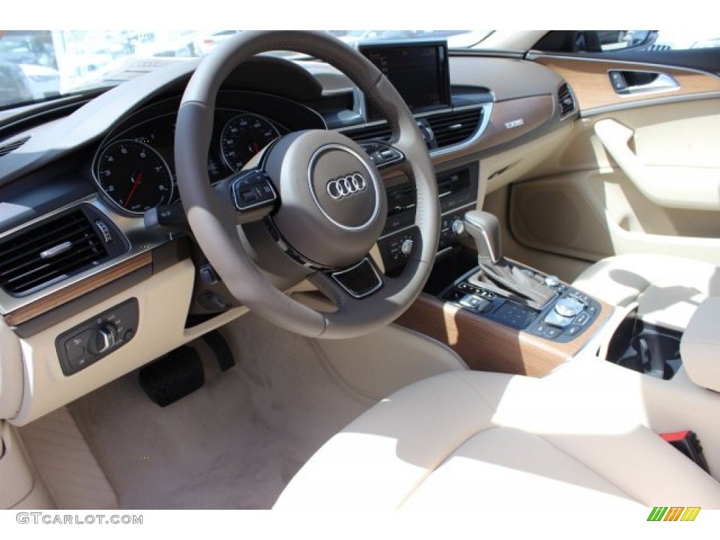 2016 A6 3.0 TFSI Premium Plus quattro - Oolong Grey Metallic / Atlas Beige photo #15