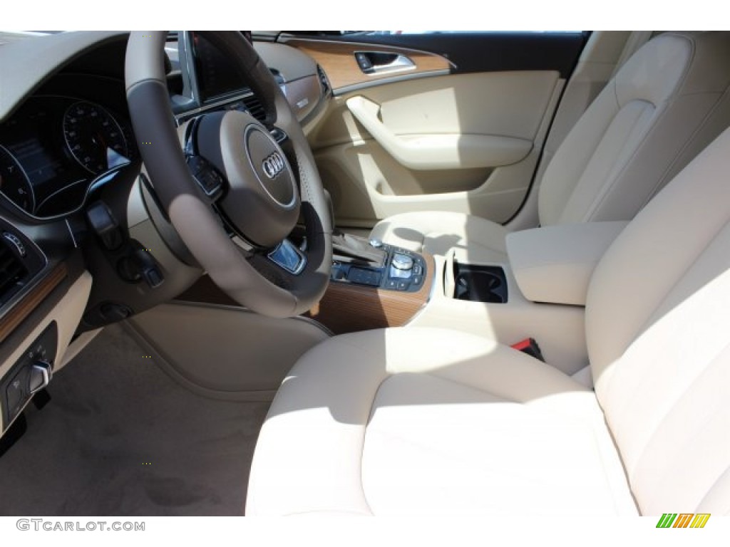 2016 A6 3.0 TFSI Premium Plus quattro - Oolong Grey Metallic / Atlas Beige photo #16