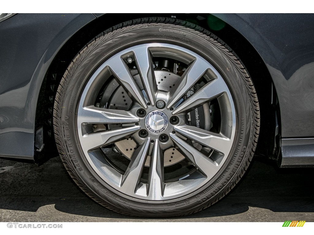 2016 E 350 Sedan - Steel Grey Metallic / Black photo #10