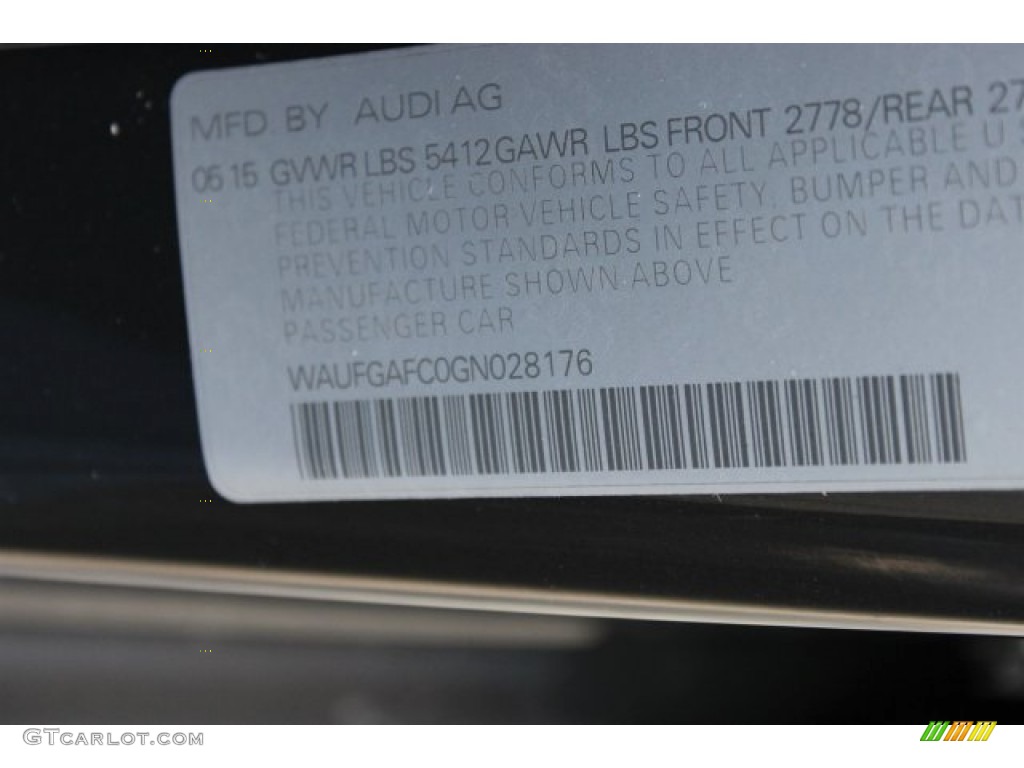 2016 A6 3.0 TFSI Premium Plus quattro - Oolong Grey Metallic / Atlas Beige photo #47