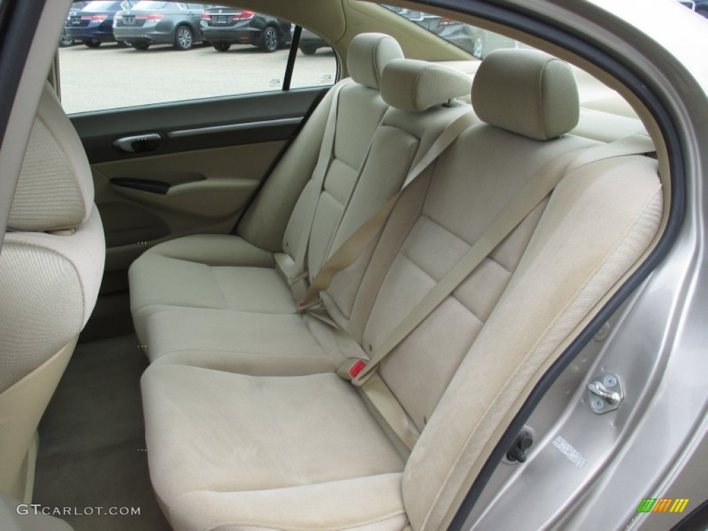 2006 Honda Civic EX Sedan Rear Seat Photos