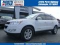 Summit White 2009 Chevrolet Traverse LT