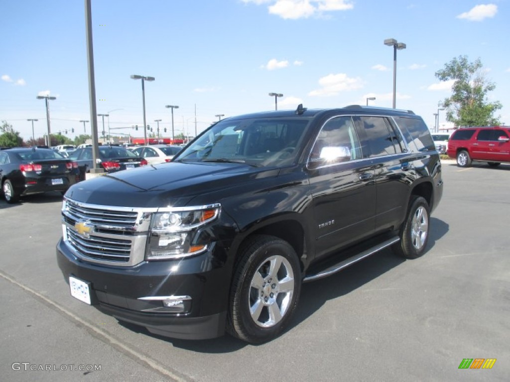 2015 Tahoe LTZ 4WD - Black / Jet Black photo #2