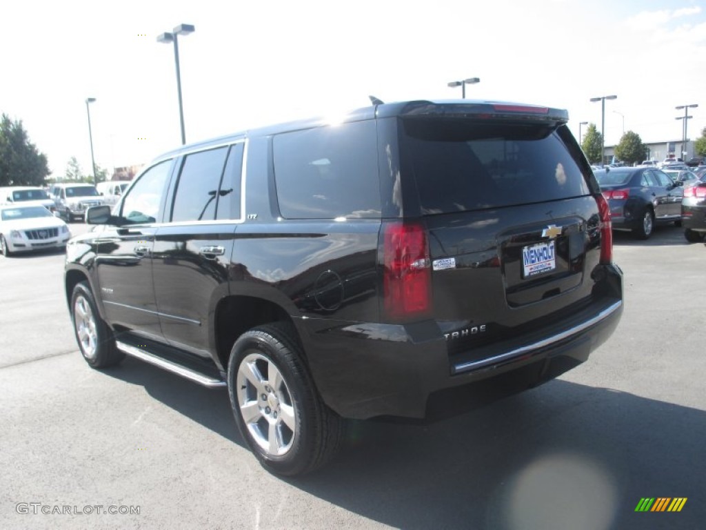 2015 Tahoe LTZ 4WD - Black / Jet Black photo #4