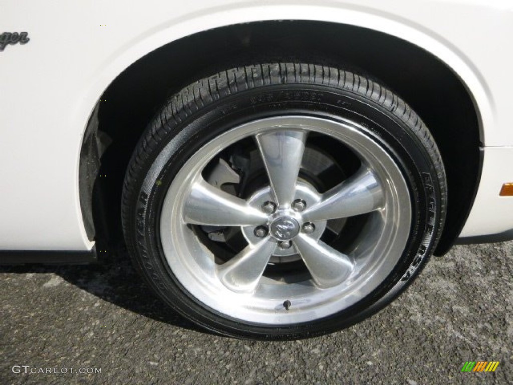 2010 Challenger R/T Classic - Stone White / Dark Slate Gray photo #2