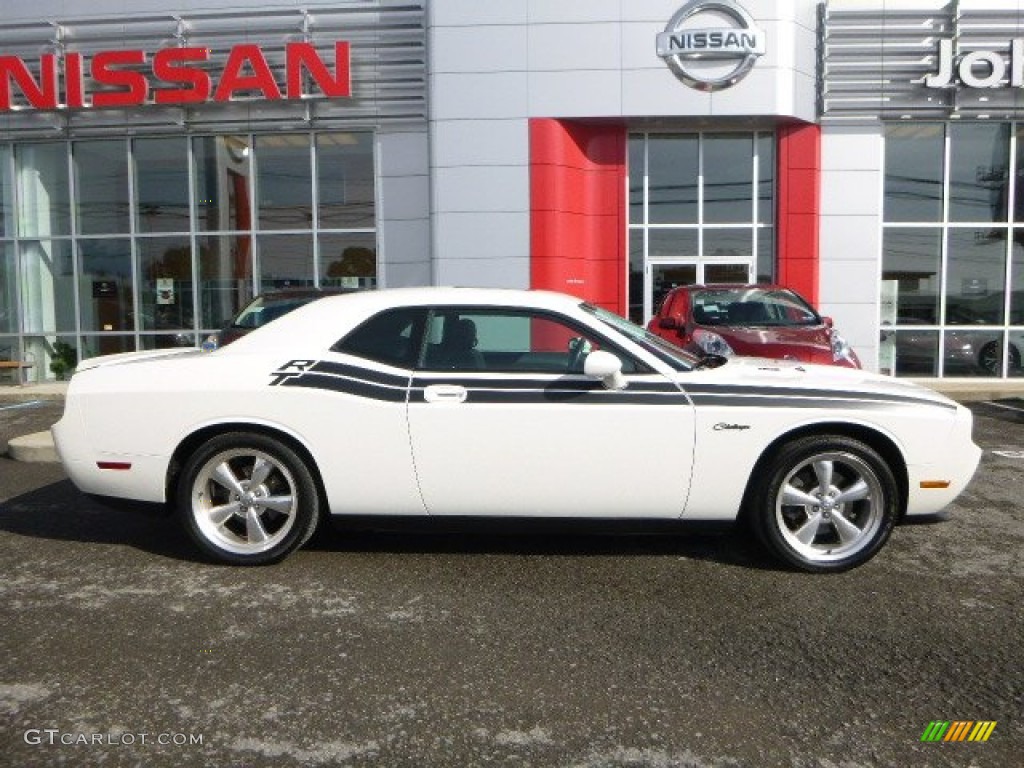 2010 Challenger R/T Classic - Stone White / Dark Slate Gray photo #3