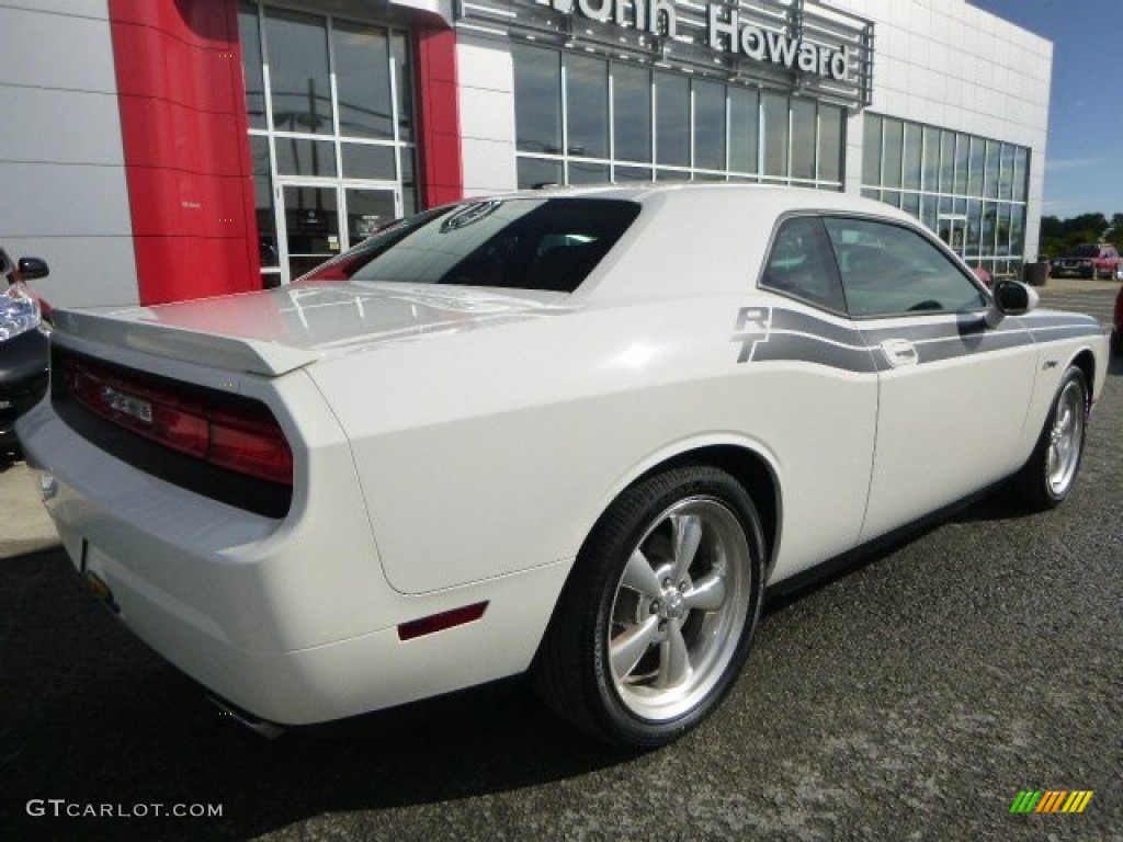 2010 Challenger R/T Classic - Stone White / Dark Slate Gray photo #4