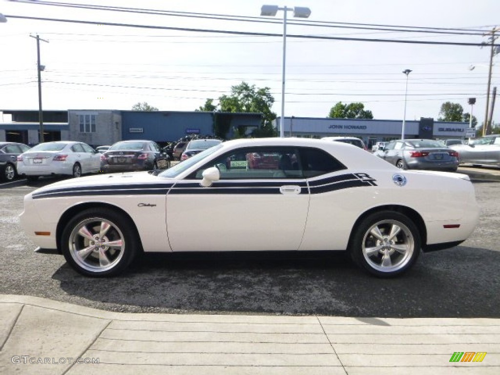 2010 Challenger R/T Classic - Stone White / Dark Slate Gray photo #7
