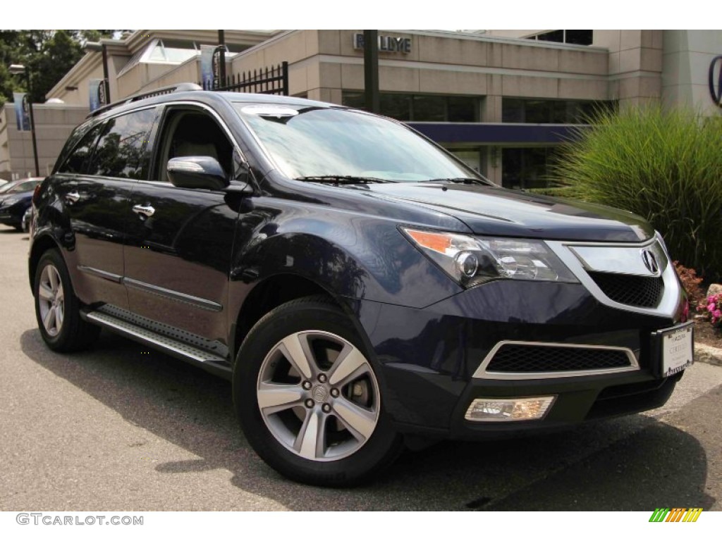 2013 MDX SH-AWD Technology - Bali Blue Pearl / Graystone photo #1