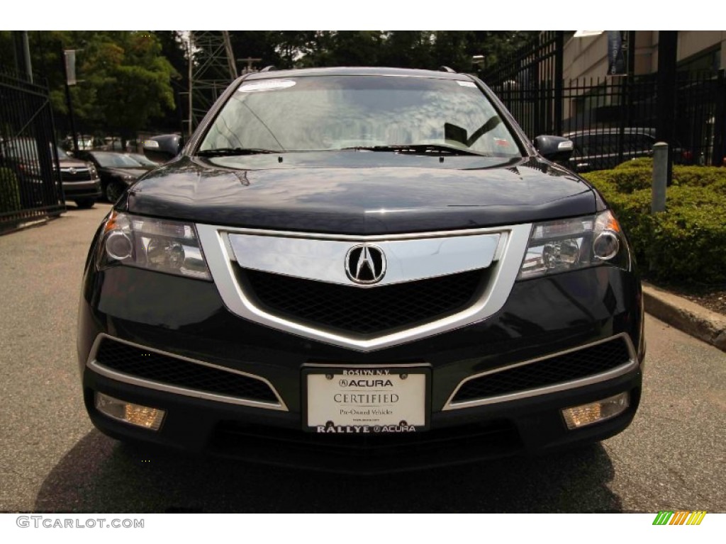2013 MDX SH-AWD Technology - Bali Blue Pearl / Graystone photo #2