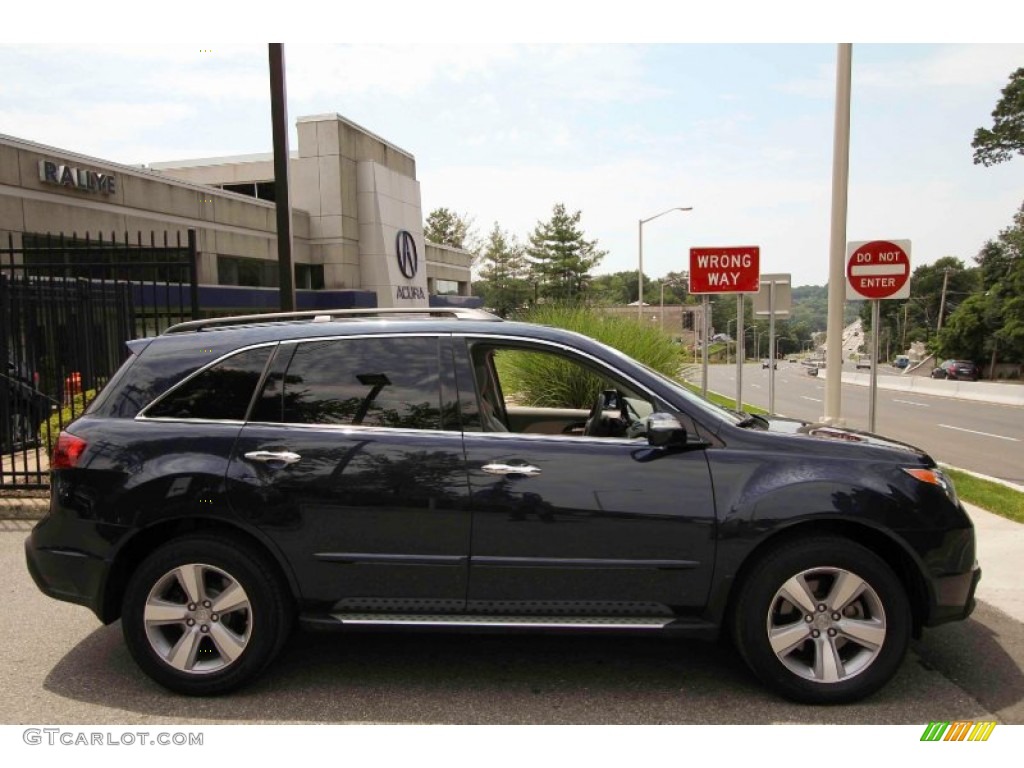 2013 MDX SH-AWD Technology - Bali Blue Pearl / Graystone photo #3