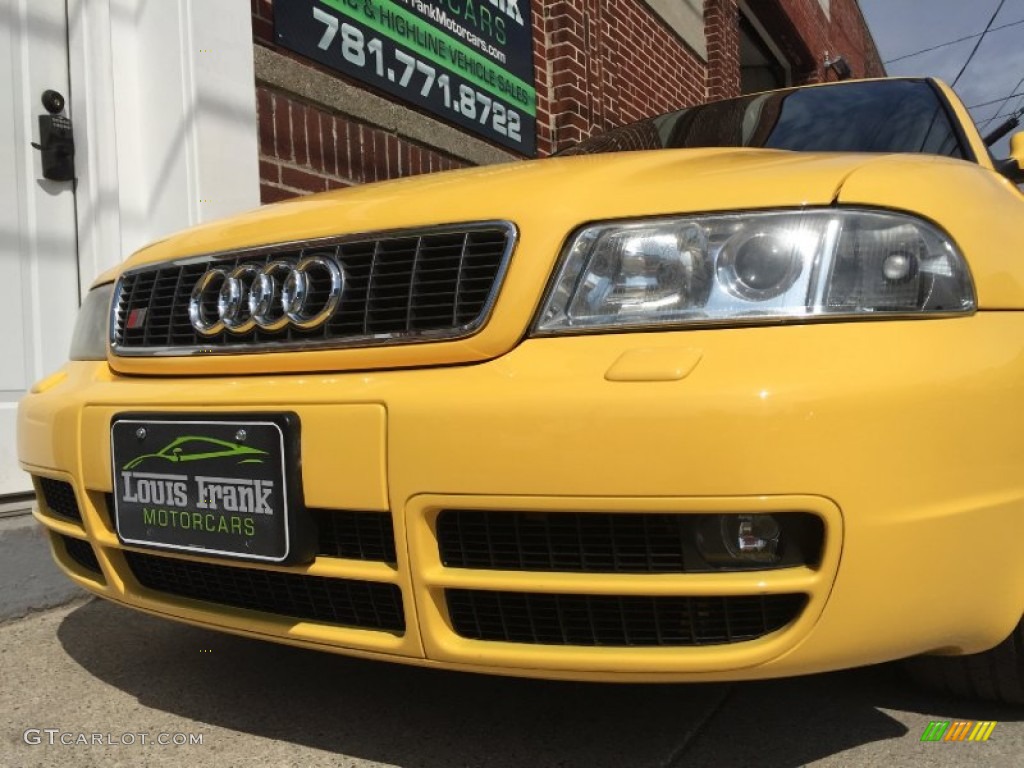 2001 S4 2.7T quattro Sedan - Imola Yellow / Onyx photo #28