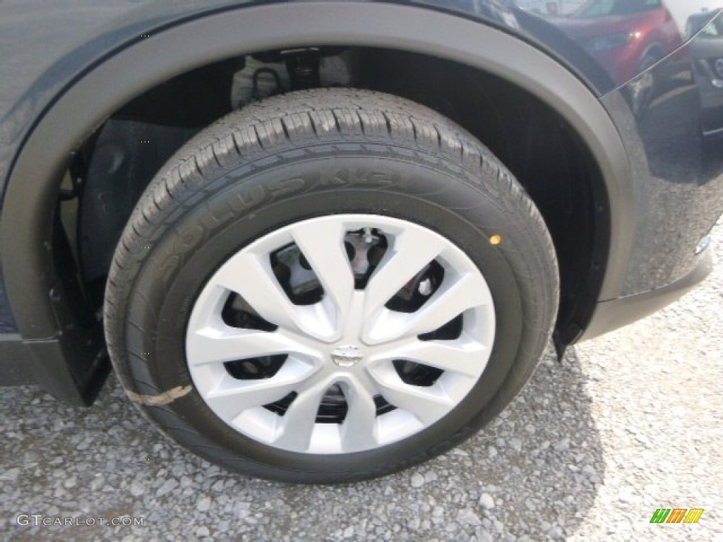 2015 Rogue S AWD - Arctic Blue Metallic / Charcoal photo #2