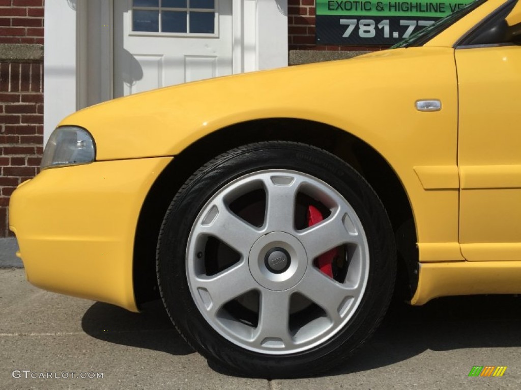 2001 S4 2.7T quattro Sedan - Imola Yellow / Onyx photo #34