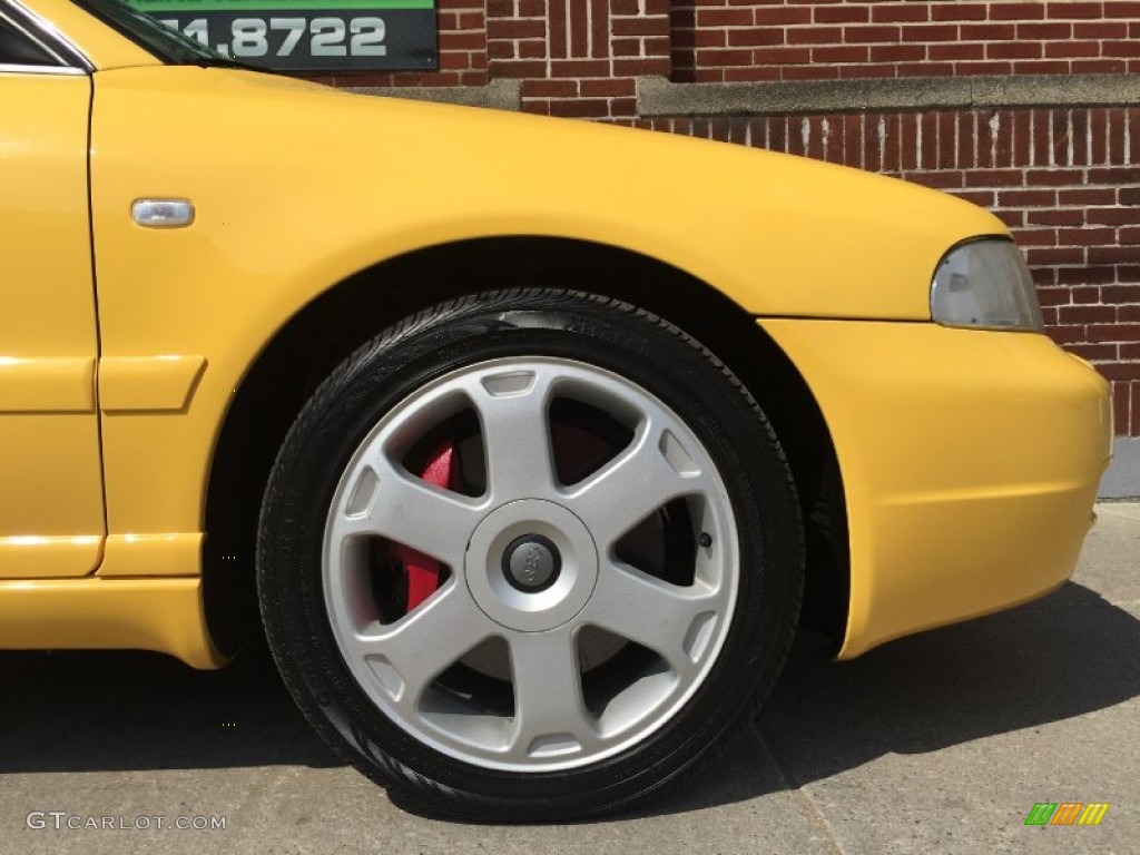 2001 S4 2.7T quattro Sedan - Imola Yellow / Onyx photo #35