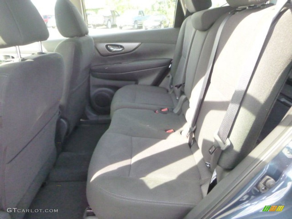 2015 Rogue S AWD - Arctic Blue Metallic / Charcoal photo #12