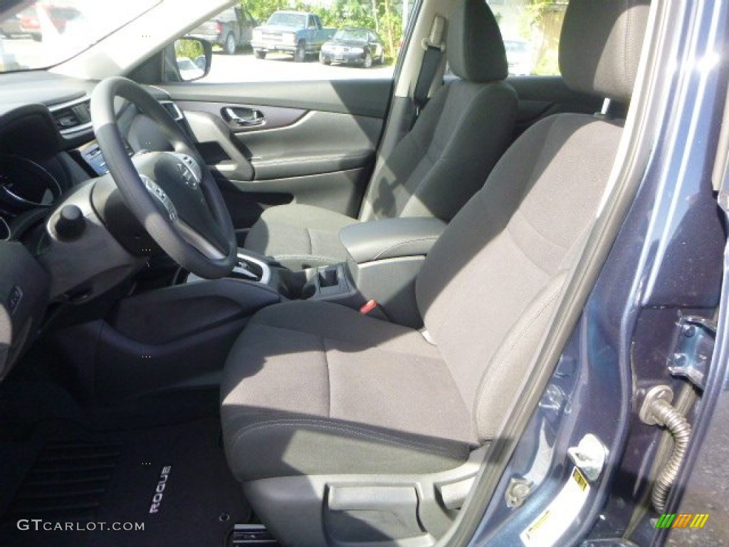 2015 Rogue S AWD - Arctic Blue Metallic / Charcoal photo #13