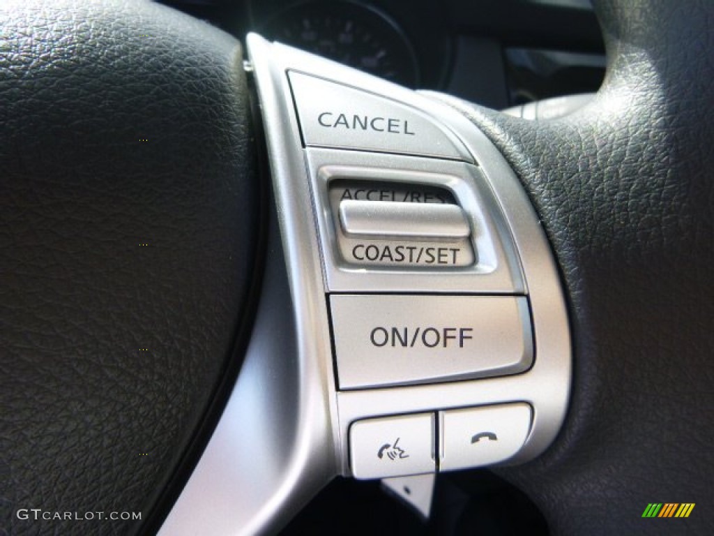 2015 Rogue S AWD - Arctic Blue Metallic / Charcoal photo #18