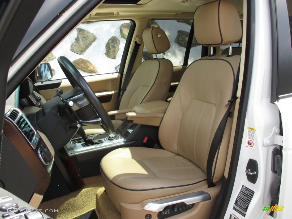 Sand/Jet Black Interior 2011 Land Rover Range Rover HSE Photo #105543342