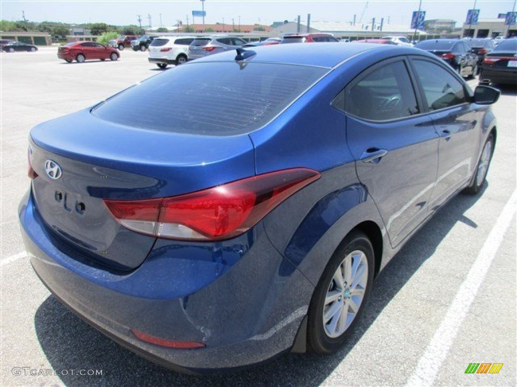2016 Elantra SE - Blue / Gray photo #5