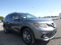 Gun Metallic 2015 Nissan Rogue SL AWD