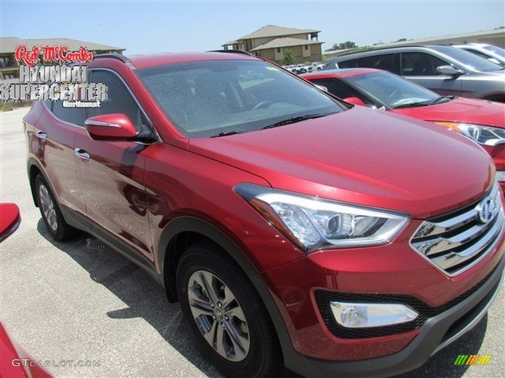 Serrano Red Hyundai Santa Fe Sport