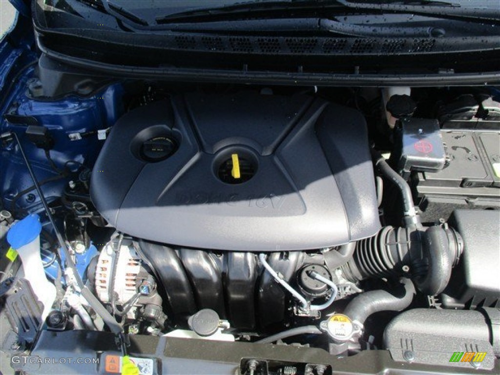 2016 Elantra SE - Blue / Gray photo #5