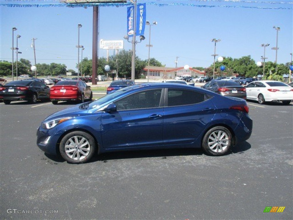 2016 Elantra SE - Blue / Gray photo #6