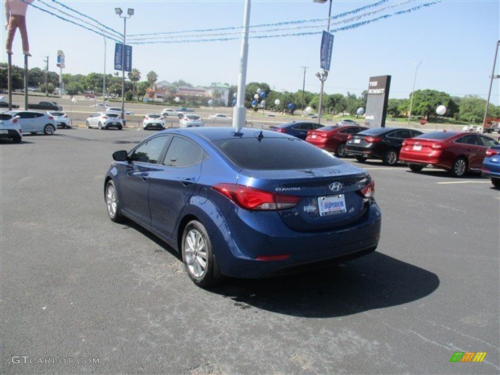 2016 Elantra SE - Blue / Gray photo #7