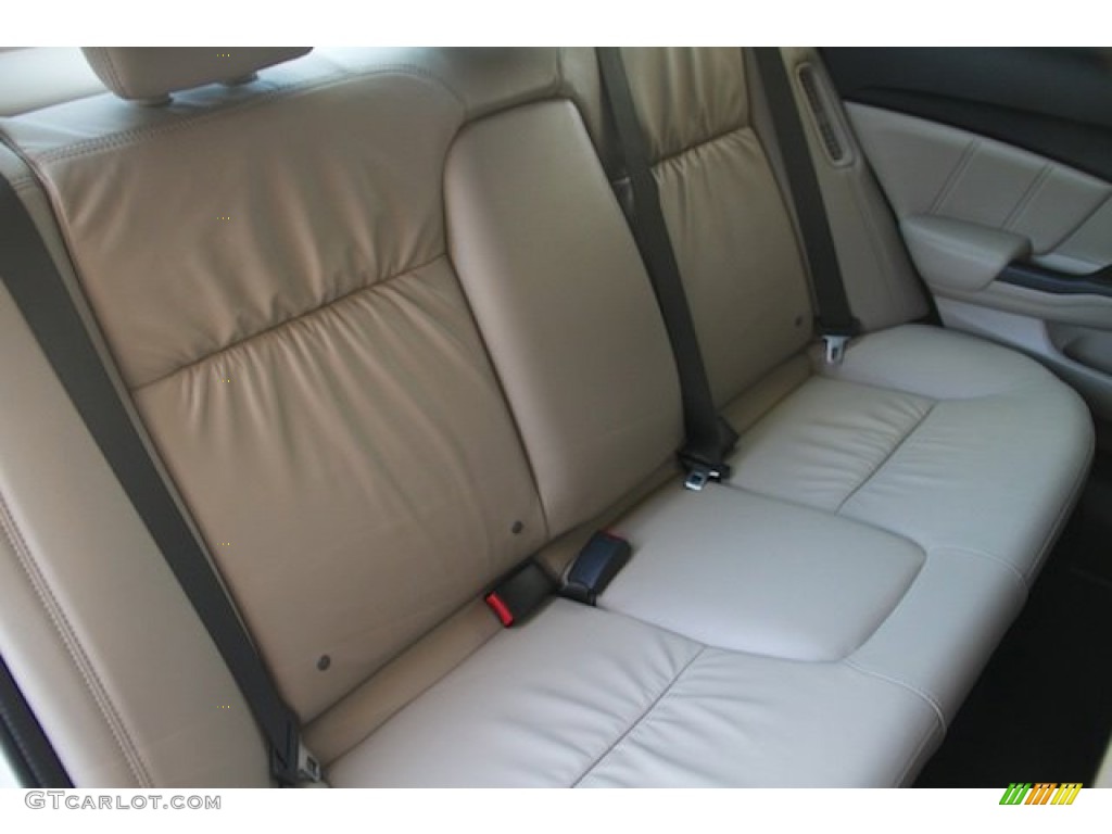 2015 Honda Civic Hybrid-L Sedan Rear Seat Photos