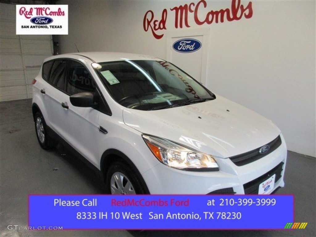 Oxford White Ford Escape